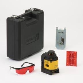 Stabila LAX 400 Multilinienlaser Set 5-teilig, gelb, Reichweite 20 m - Bild 2