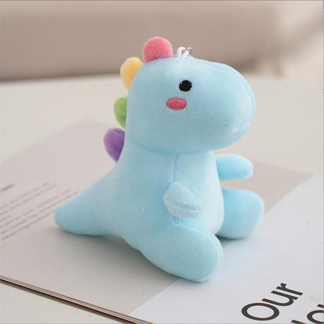 Yiran toy Dinosaurier Plüsch Schlüsselanhänger, Stofftier, ab 6 Jahren - Bild 1