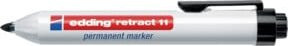 Edding Retract 11 Permanentmarker mit Druckmechanik, Schwarz - Bild 2
