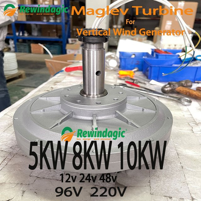 Rewindagic Windgenerator mit 220V Wechselstrom und Permanentmagneten für 5kW bis 10kW Leistung - Bild 1