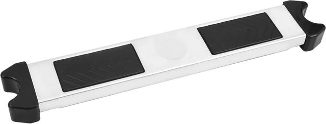 VD Home Furnishing Ersatzstufe für Poolleiter aus Edelstahl 304 und Kunststoff, Silber/Schwarz, B/H/T: 50 x 9 x 3,5 cm - Bild 1
