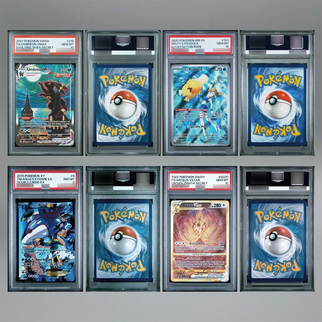 Keeppley Pokémon Sammelkartenspiel, Englische Version, Umbreon VMAX Misty Psyduck - Bild 1