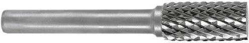 RUKO Hartmetall Frässtift Form A Zylinder ZYA in Silber, Kopf-D: 8 mm, Kopf-L: 18 mm, Schaft-D: 6 mm - Bild 1