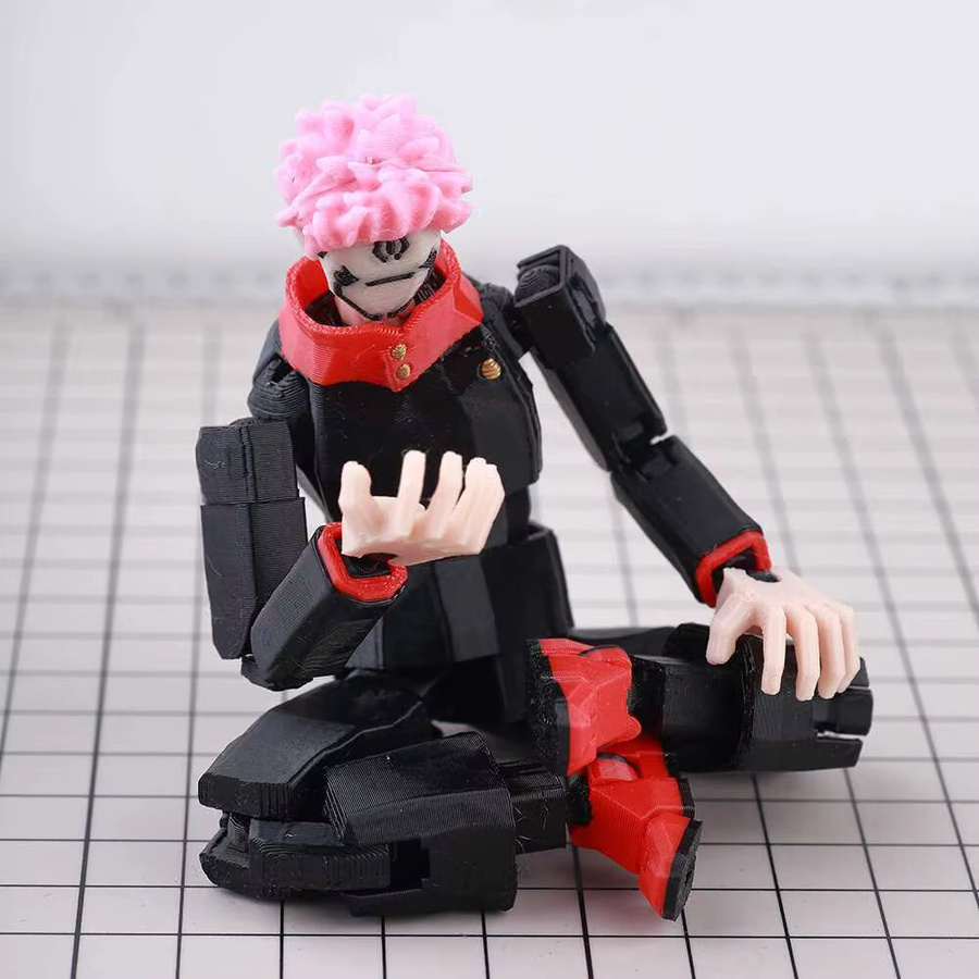 Bandai Jujutsu Kaisen Ryomen Sukuna, Action Figuren, Multi-Gelenk Modell - Bild 4