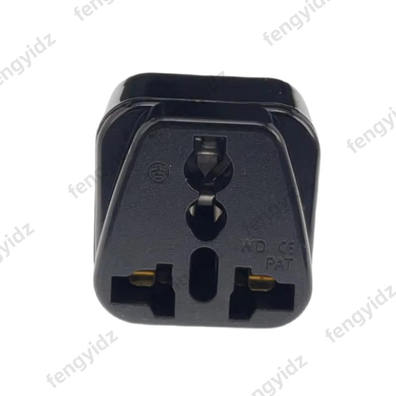 Fengyidz Universal Reiseadapter Konverter für EU US Italien China Australien Schwarz - Bild 2