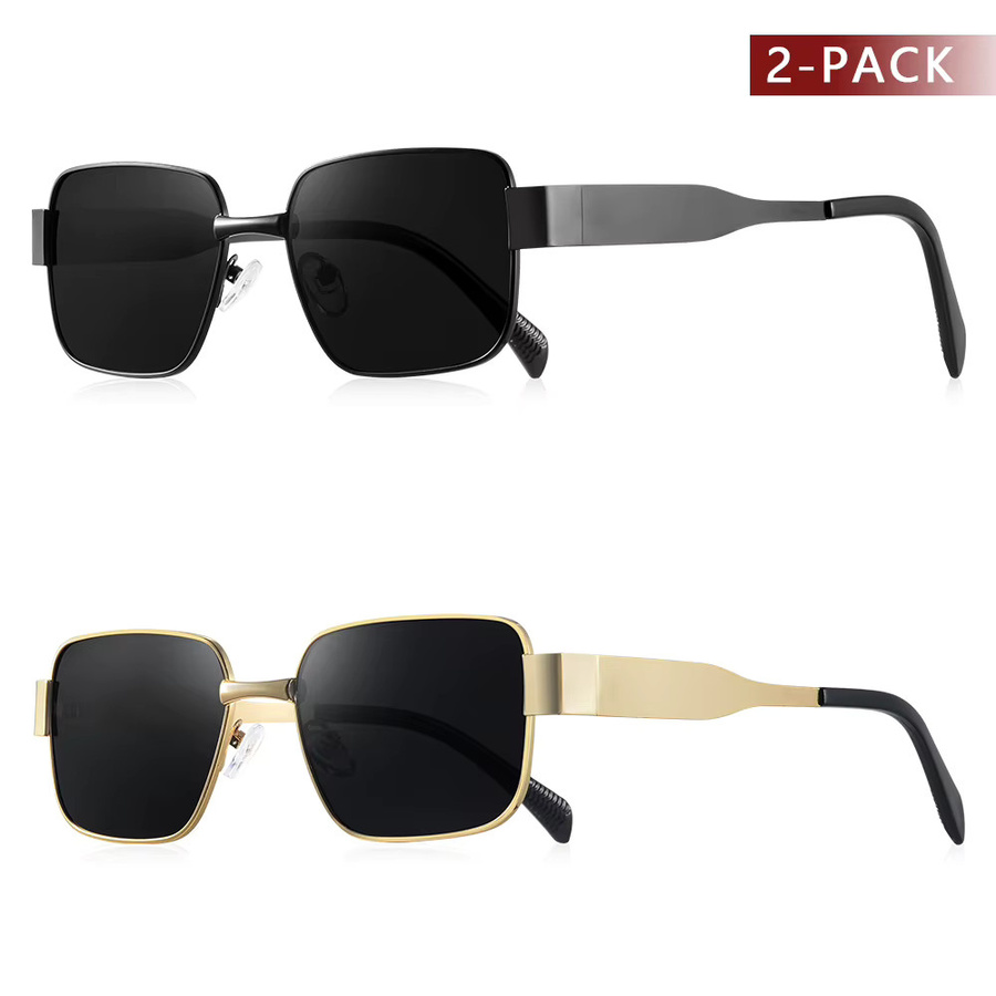 CRIXALIS Sonnenbrille Rechteckig, Vollrand, Unisex - Bild 2