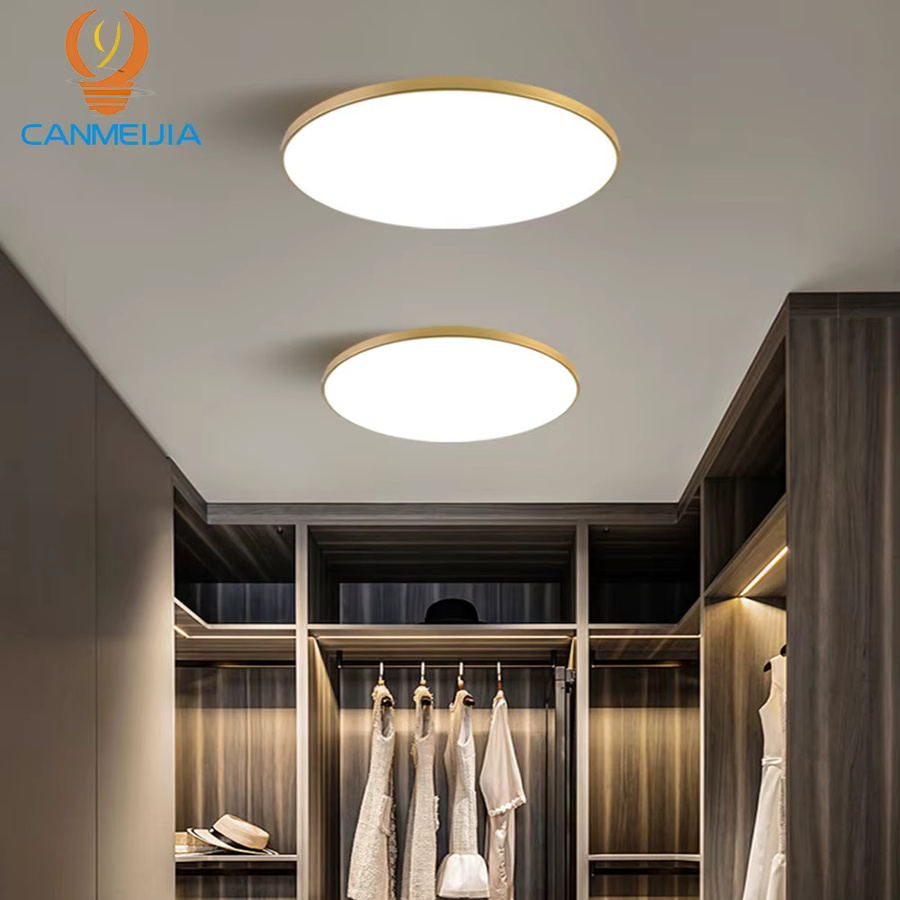 CHENBEN Moderne Ultradünne LED-Deckenleuchte in Weiß, runde wasserdichte Deckenlampe für Badezimmer und Wohnzimmer - Bild 3