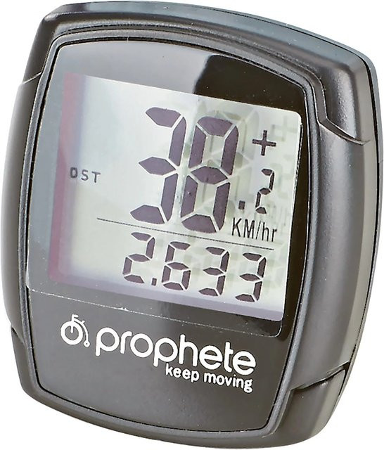 Prophete Fahrradcomputer Basic in Schwarz mit 9 Funktionen - Bild 2