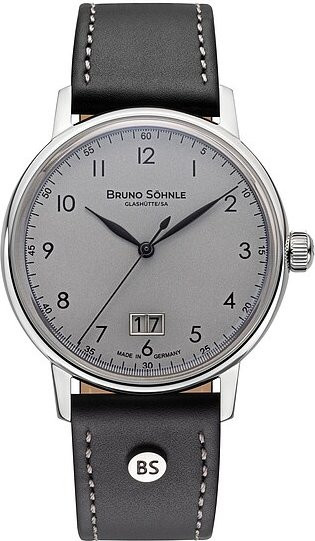 Bruno Söhnle Chronograph, Quarz, Edelstahl, 39 mm, Leder, Herren - Bild 1