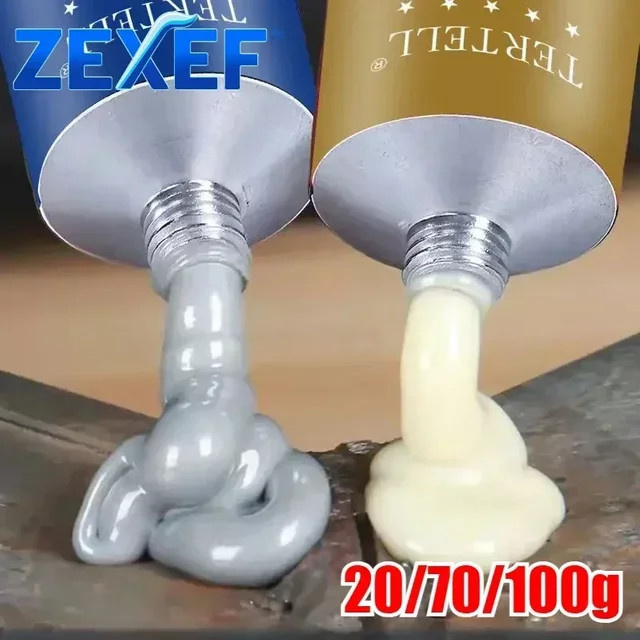 ZEXEF Magic AB Bi-Komponenten Hochtemperaturkleber für Metall, Kunststoff und Holz - Bild 1