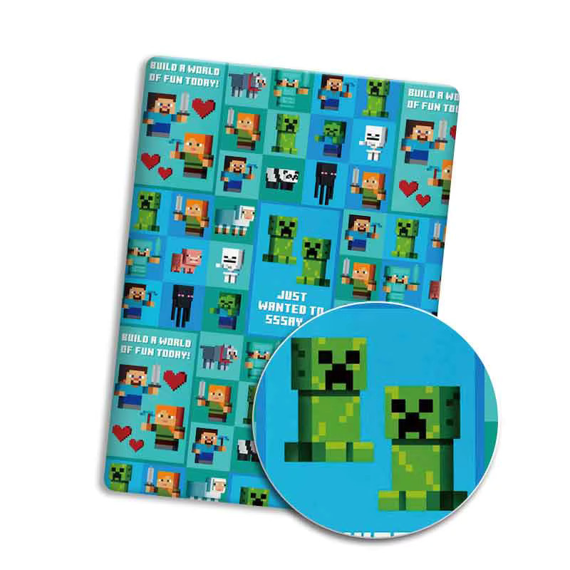 Bandai Cartoon Patchwork Stoff für Kinder zum Nähen und Quilten, Mehrfarbig, Breite: 140 cm, Länge: 50 cm - Bild 2