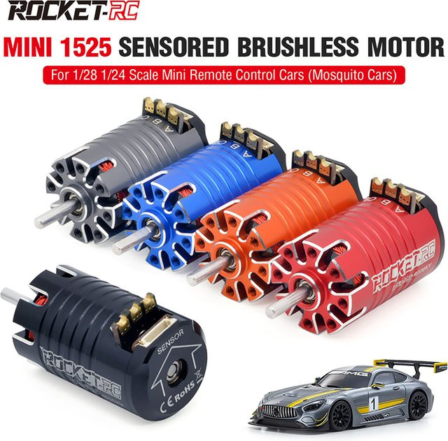 ROCKET-RC Mini 1525 Sensored Bürstenloser Motor, für 1/28 1/24 Mini Fernbedienung Autos - Bild 1