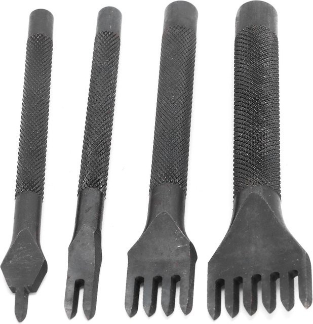 GoolRC Lochzange für Lederhandwerk 1246 Zähne DIY Stanze in Schwarz - Bild 1