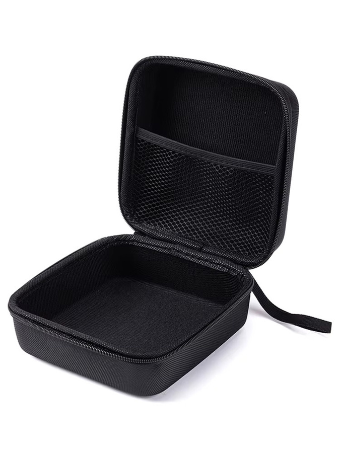 Gmarty EVA-Reisetasche für Blutdruckmessgerät, stoßfeste und wasserdichte Schutztasche mit Netzfach, Schwarz - Bild 6