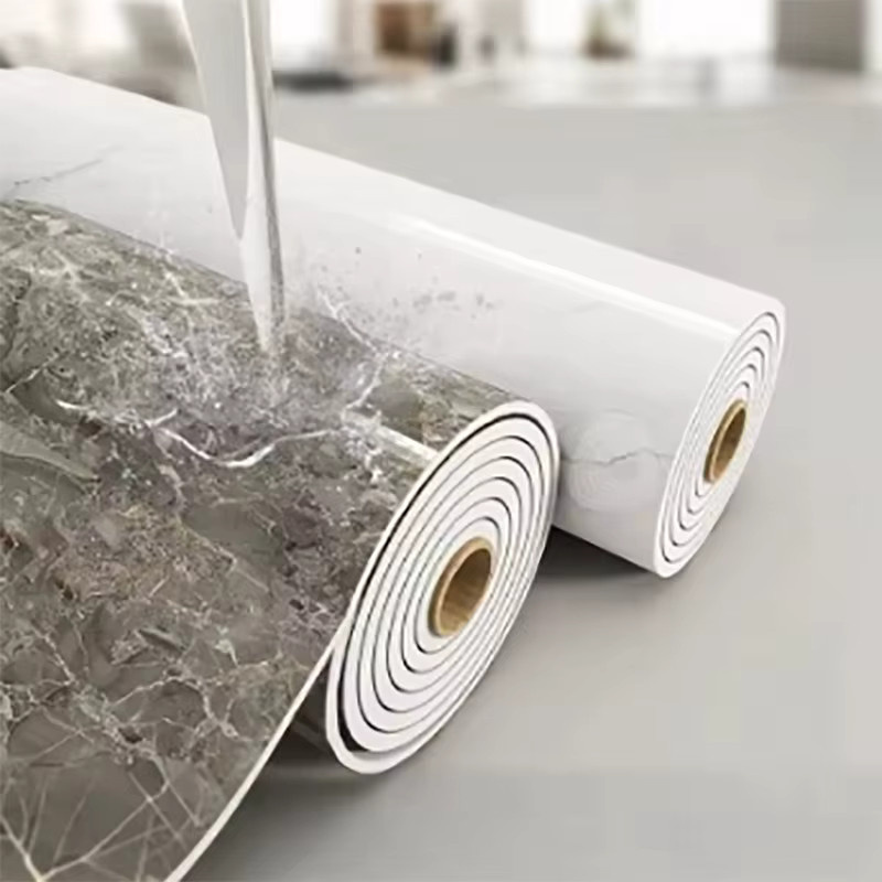 Selbstklebende Schaumstoff-Marmor-Tapete von ctzsoop, wasserdichte und schmutzabweisende Wandaufkleber in modernem Design für dein Wohnzimmer oder Schlafzimmer - Bild 2