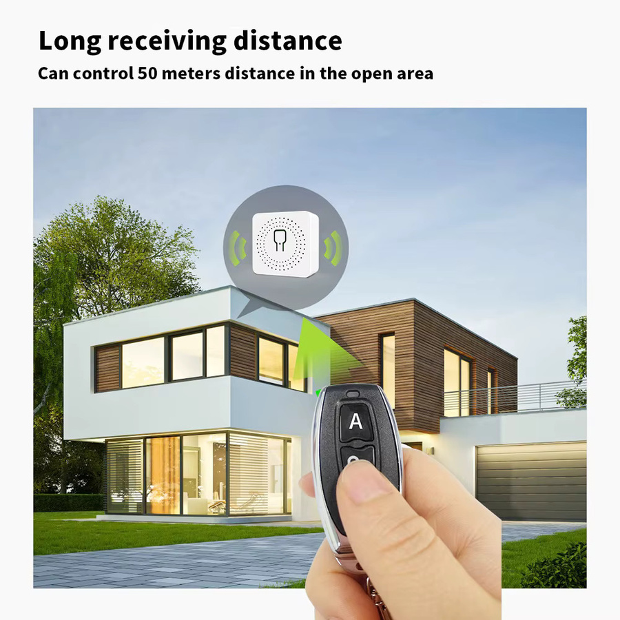 Tuya WiFi Smart Switch 16A kabellose Fernbedienung in Weiß für Smart Life App und Alexa-Sprachsteuerung - Bild 6