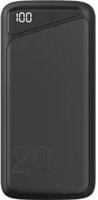 Goobay Powerbank 20.000 mAh mit Schnellladefunktion in Schwarz mit USB-C, USB-A und Micro-USB Anschlüssen - Bild 1