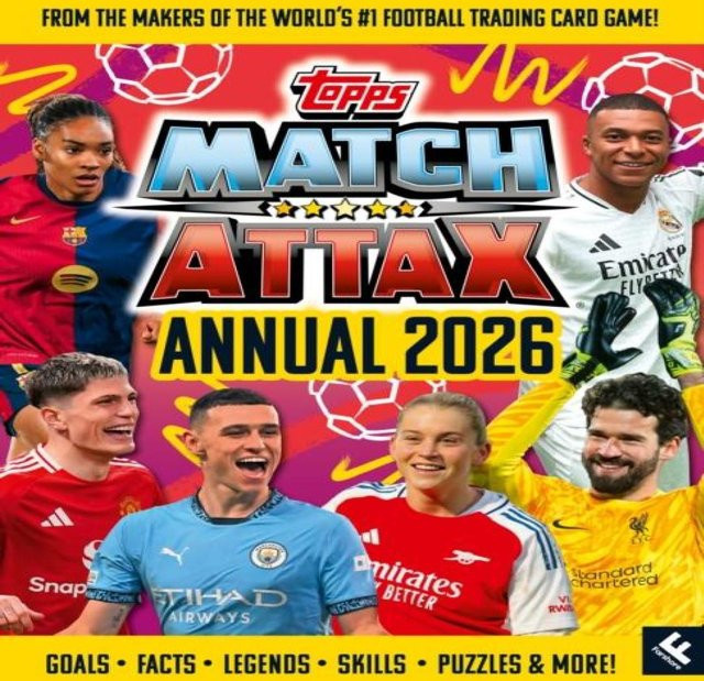 Match Attax Jahresbuch 2026, Farshore, Gebundene Ausgabe - Bild 1