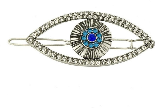 YULIN Haarspange Vintage Gold Silber Strass, Damen, Mädchen - Bild 1