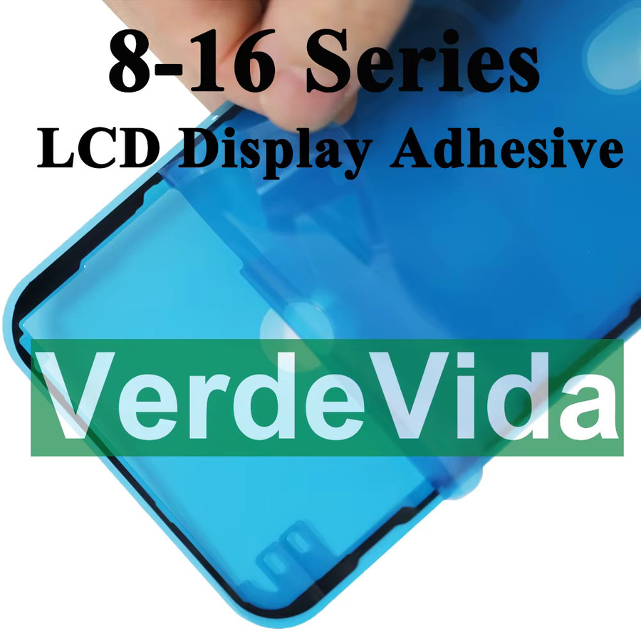 VerdeVida 3 Stück OEM Bildschirmanzeigekleber für iPhone 11 12 13 14 15 Pro Max Plus XS X LCD wasserdichter Kleber Aufkleber Rahmensiegel - Bild 4