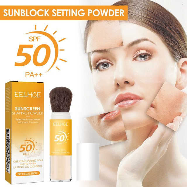 CZSAE Sonnenschutz-Puder SPF 50, Mattierend, Fettige Haut - Bild 1