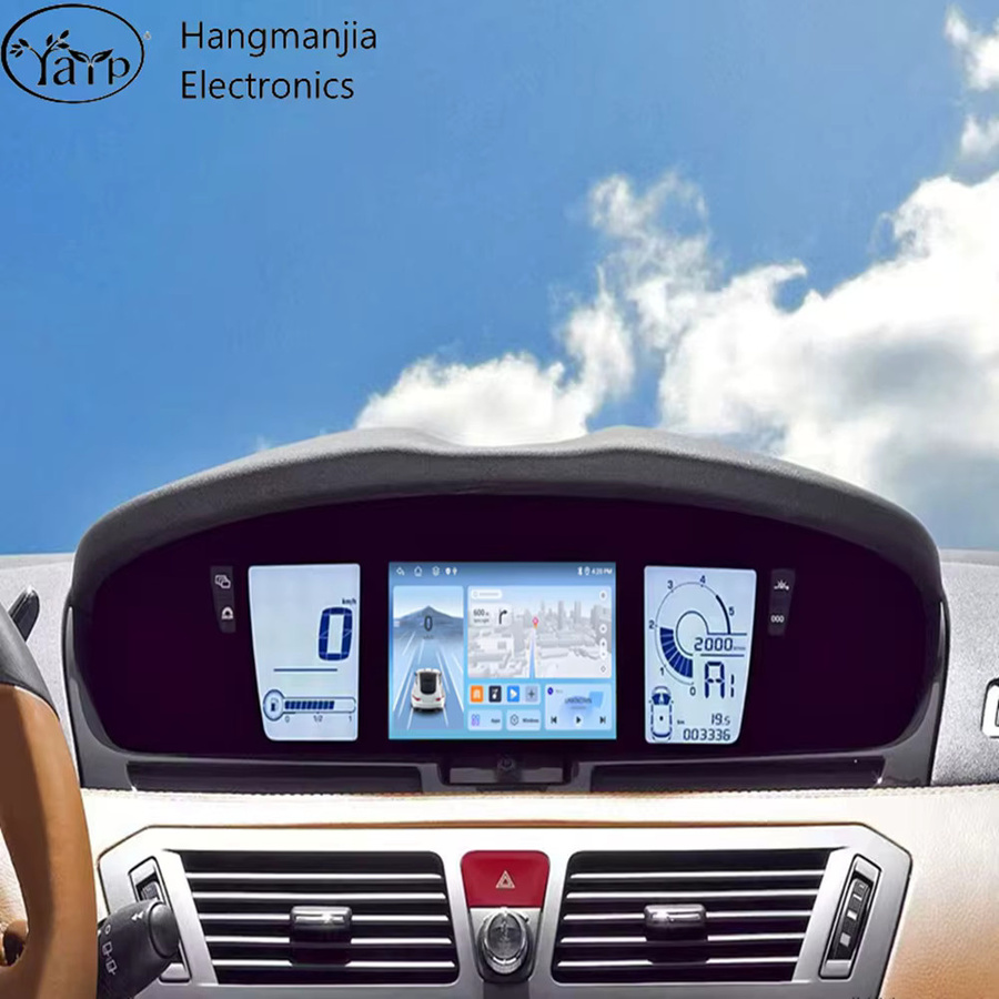 HMG Carplay Autoradio mit GPS Navigation und DSP für Citroen C4 Grand Picasso C-Triomphe C-Quatre 2006-2013 in Schwarz - Bild 3
