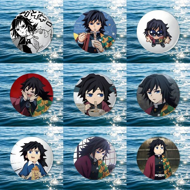 T-Tomioka G-Giy-uu-S-Abzeichen-Pins - Bild 1