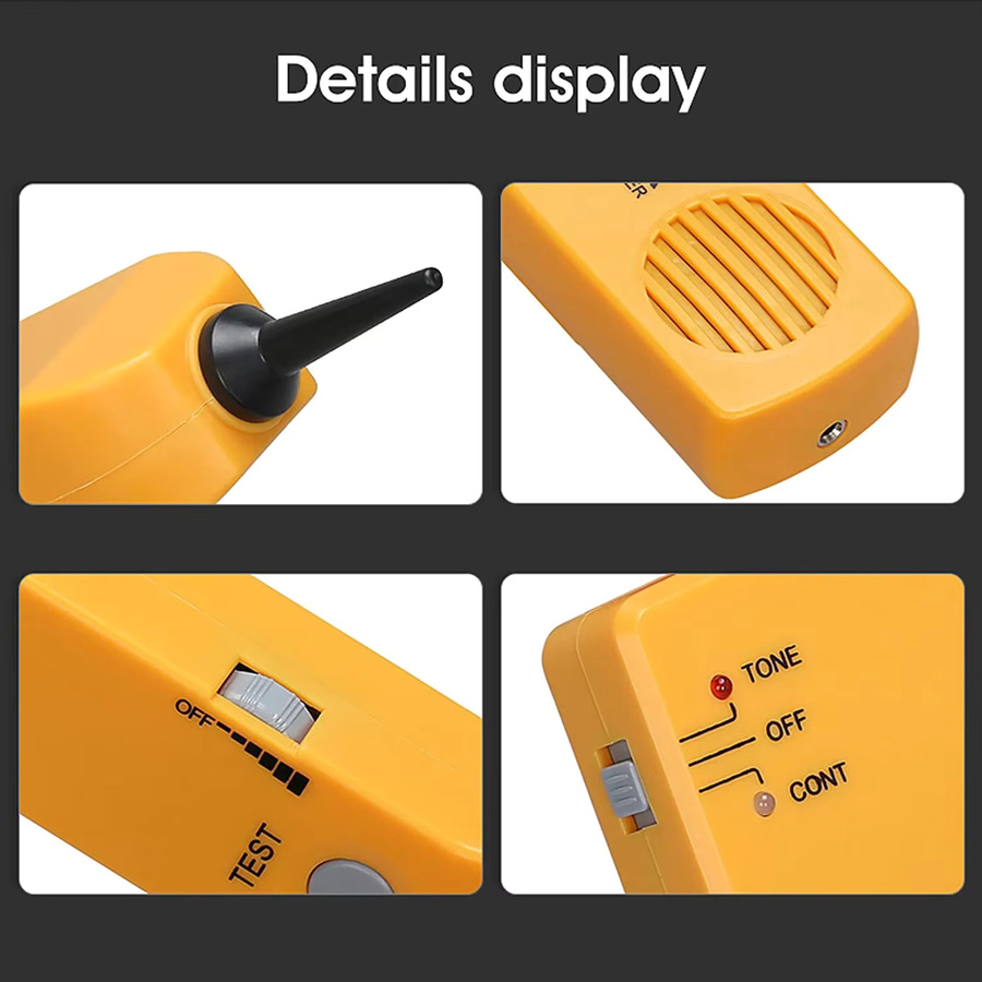 Universal Auto Short & Open Circuit Finder Kabel Tester Kit 6-42V in Gelb - Bild 4