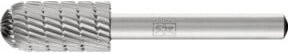 PFERD HSS Frässtift Walzenrundform C Durchmesser: 12 mm, Länge: 25 mm, Schaft-Durchmesser: 6 mm, Farbe: Silber, Material: Edelstahl, Universal mittel fein mit Spanbrecher - Bild 1