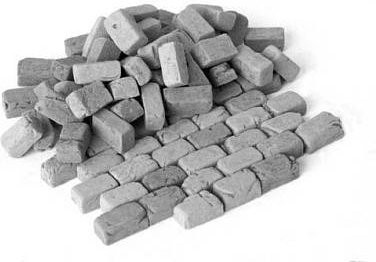 plusmodel Pflastersteine, Grau, 1:35 - Bild 1