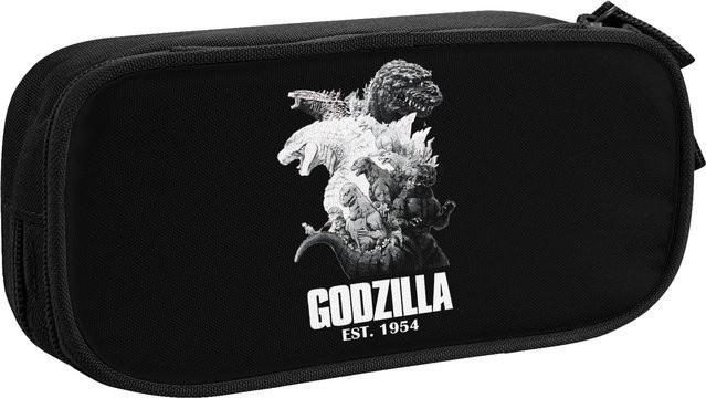 GODZILLA Federmäppchen FirstAppearance Stiftebeutel in Schwarz für Schüler mit großem Fassungsvermögen - Bild 1