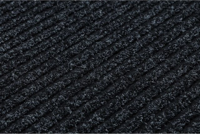 RugsX Türmatte VG15405 Anthrazit rutschfest modern Breite: 120 cm, Tiefe: 500 cm - Bild 1