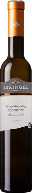 Kaiserstühler Winzergenossenschaft Ihringer Winklerberg Scheurebe Beerenauslese Weißwein, edelsüß, Baden, 2021, 0,375 l - Bild 1