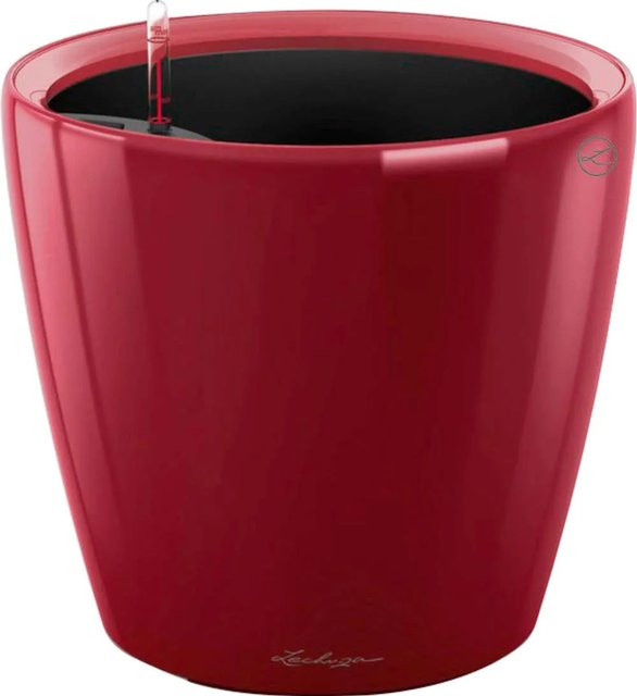 Lechuza Pflanzgefäß Classico Premium LS in Scarlet Rot, Durchmesser: 28 cm, Höhe: 26 cm - Bild 1