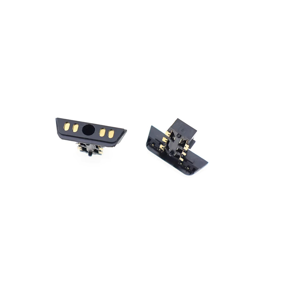 TingDong Ersatzteil-Set für PS5 DualSense 5 Controller: 3,5 mm Audio-Kopfhöreranschluss und Ladeanschluss in Schwarz - Bild 3