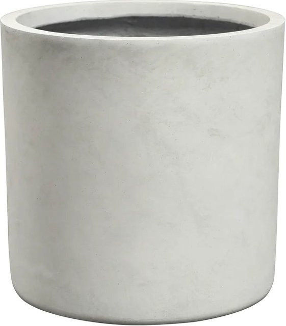 Pflanztopf Elvon von artplants in Beige, rund, Durchmesser: 43 cm, Höhe: 43 cm - Bild 1