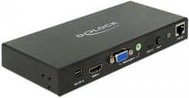 DeLOCK Multi-AV zu HDMI Konverter und Switcher mit 4K UHD Unterstützung in Schwarz für HDMI, USB-C, DisplayPort und 3,5 mm Jack - Bild 1