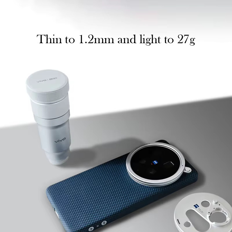 Magnetische Carbonfaser-Hülle für Vivo X300 Ultra in Grün mit Kevlar und Wireless Charging Unterstützung - Bild 3