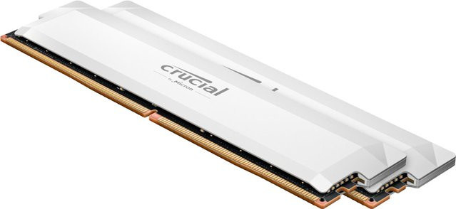 Crucial Pro Overclocking DDR5 RAM Kit 32 GB 2 x 16 GB 6000 MHz Weiß - Bild 1