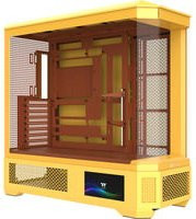 Thermaltake View 600 TG Big-Tower-Gehäuse in Butter Caramel (Beige/Gelb) - Bild 1