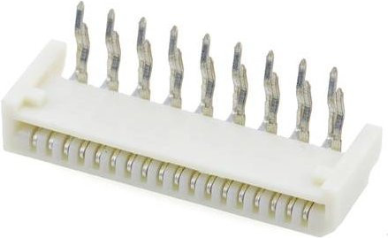 Molex FFC/FPC-Anschluss 18-polig in Weiß mit 1,00 mm Rastermaß - Bild 1