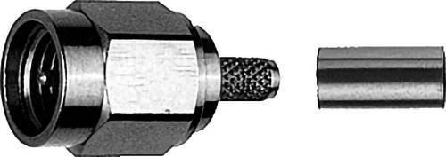 Telegärtner SMA-Kabelstecker 50 Ohm in Gold und Silber - Bild 1