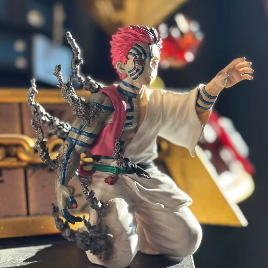 Bandai Demon Slayer Akaza Hakuji, Actionfigur, 15cm, Einzelfigur - Bild 3