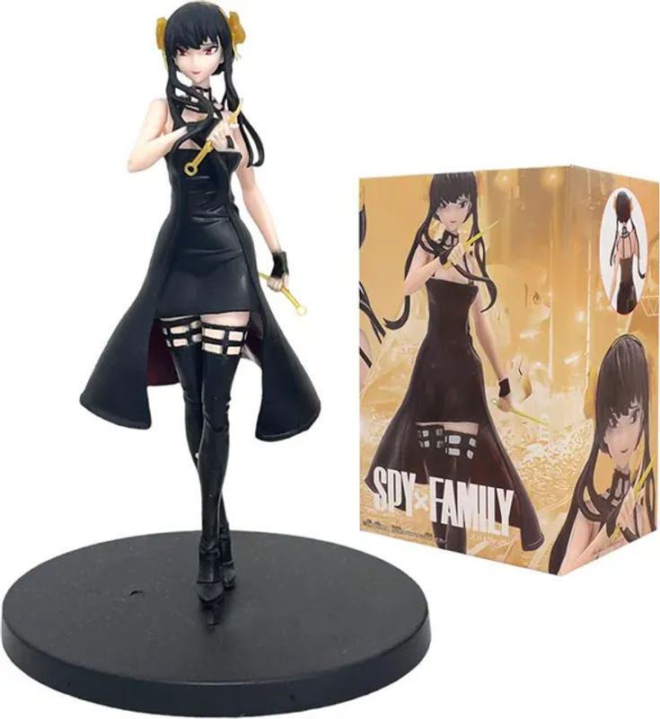 Bandai SPY×FAMILY Anime-Figur Anya Forger und Yor Forger als stehende Sammlermodelle aus Kunststoff, Höhe: 16 cm - Bild 1