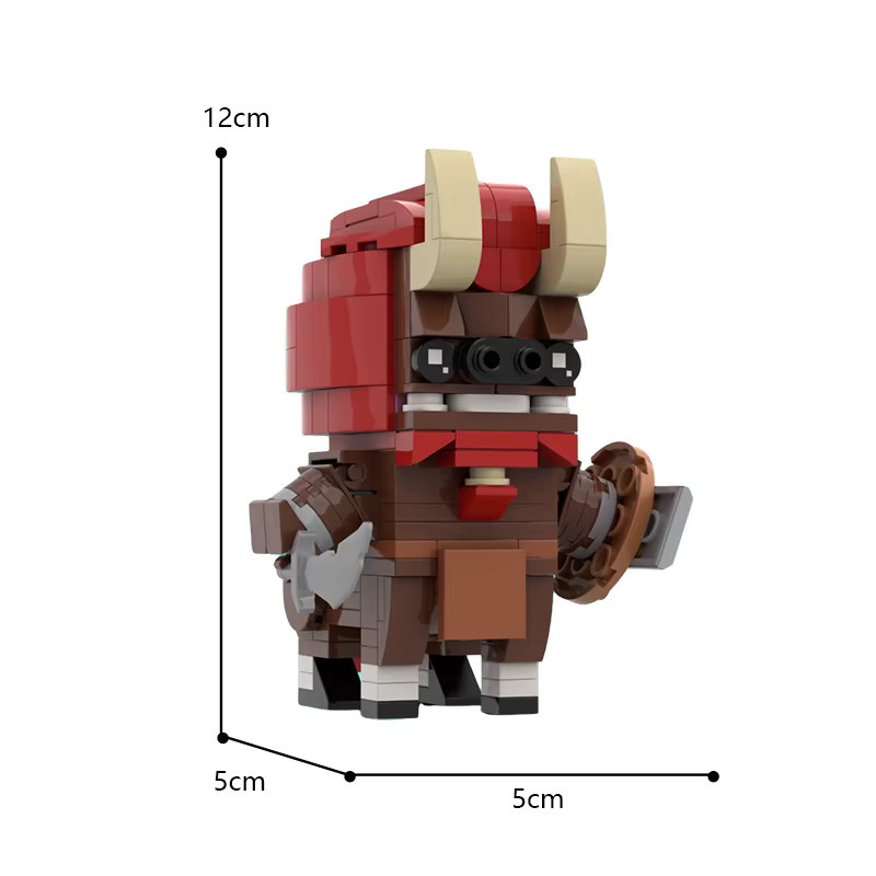 BuildMoc Breaths the Wild Brickheadz Monster Centaurs Lynels Bausteine-Set - Bild 2