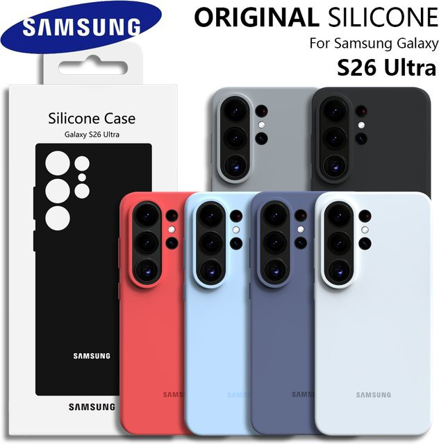 Samsung Galaxy S26 Ultra Silikonhülle in Blau - Bild 1