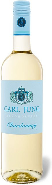 Carl Jung Alkoholfreier Wein Chardonnay halbtrocken vegan 0,75 l - Bild 1