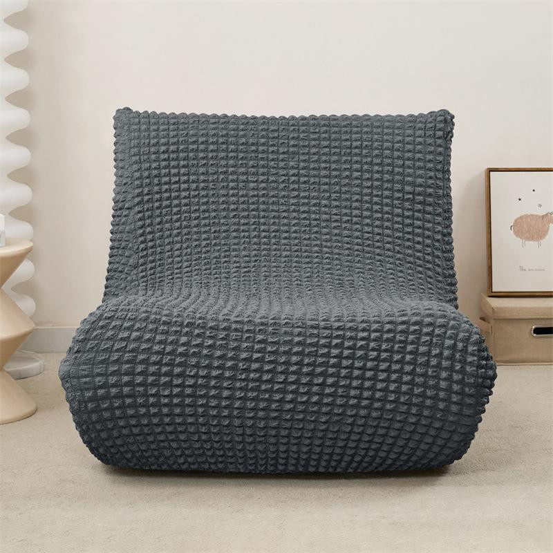 Yiran Furniture Caterpillar Sofa Schutzhülle Bubble Grid Sofabezug aus Polyester, Grau, B/T/H: 60 x 70 x 30 cm - Bild 3