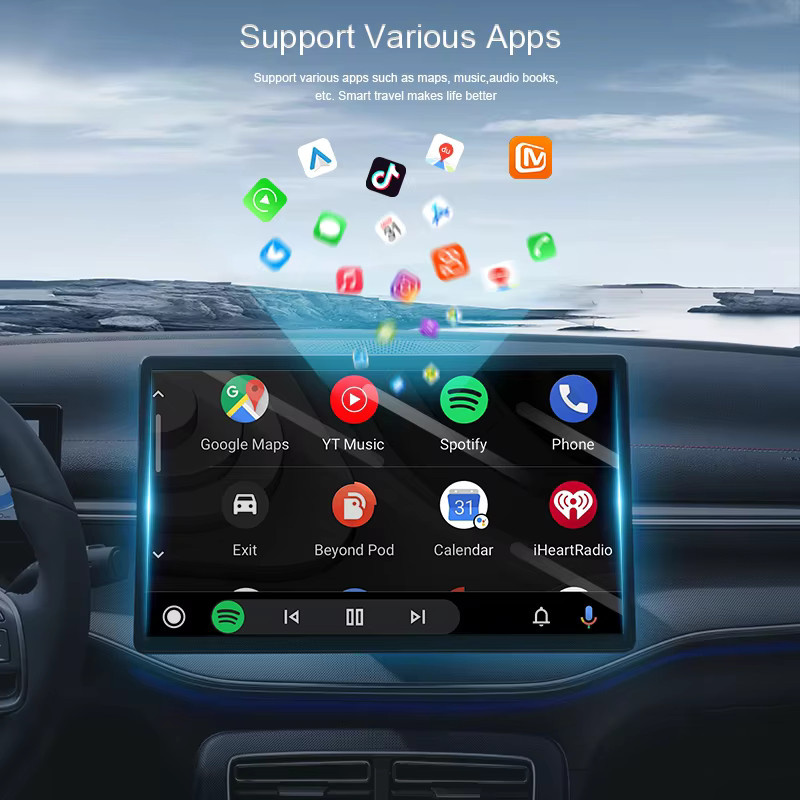 FLIXIVI Kabelloser CarPlay-Adapter und Android Auto Wireless Adapter in Grau für VW, Toyota, Nissan, Ford und Benz - Bild 5