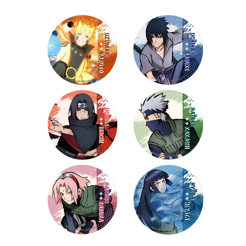 XINGHEDONGMAN Naruto Abzeichen, Bunt / Mehrfarbig - Bild 3